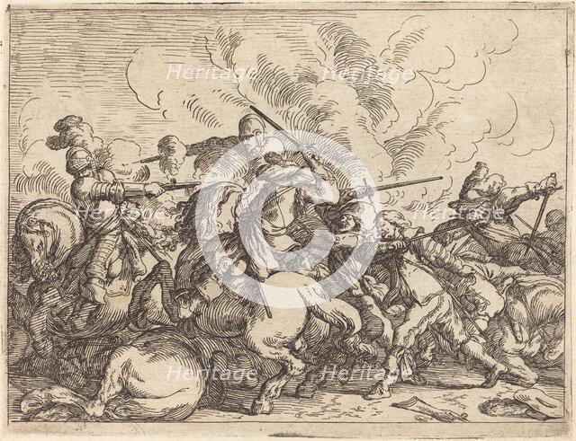 Capricci di varie battaglie, 1635. Creator: Johann Wilhelm Baur.