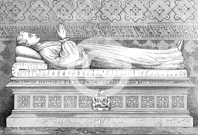 Altar-tomb of the late Bishop Patteson, Christ Church, Sydney, 1874. Creator: Unknown.