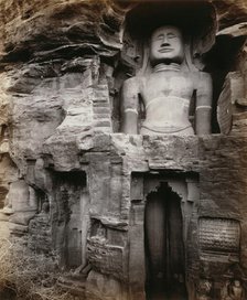 Large Shrine Figure in the Happy Valley, Gwalior, India, 1860s. Creator: Unknown.