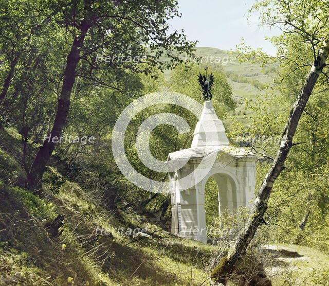 Dagestan: Place of Shamil's imprisonment, between 1905 and 1915. Creator: Sergey Mikhaylovich Prokudin-Gorsky.