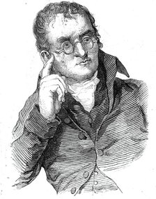 The late Dr. Dalton, 1844. Creator: Unknown.