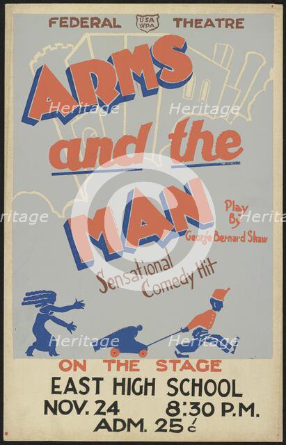 Arms and the Man, [193-]. Creator: Unknown.