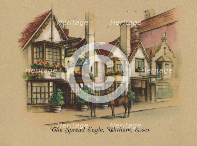 'The Spread Eagle, Witham, Essex', 1939. Artist: Unknown.