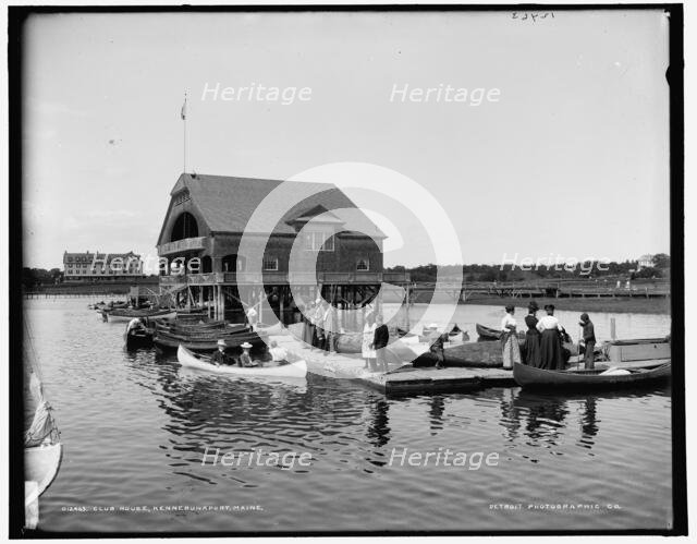 Club house, Kennebunkport, Maine, between 1890 and 1901. Creator: Unknown.