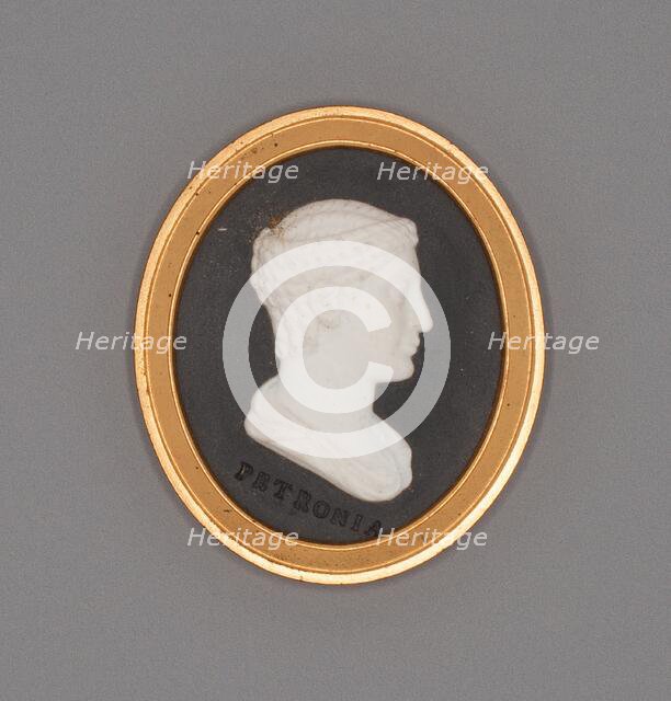 Medallion with Petronia, Burslem, Late 18th century. Creator: Wedgwood.