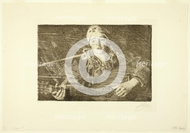 Ols Maria, 1919. Creator: Anders Leonard Zorn.