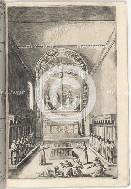 Church of the Stigmata (Chiesa delle Stimmate) [plate M], 1612. Creator: Jacopo Ligozzi.
