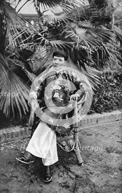 Emperor Khai Dinh (1885-1925), 12th Emperor of the Nguyen Dynasty, Annam, Vietnam, 1922. Artist: Unknown