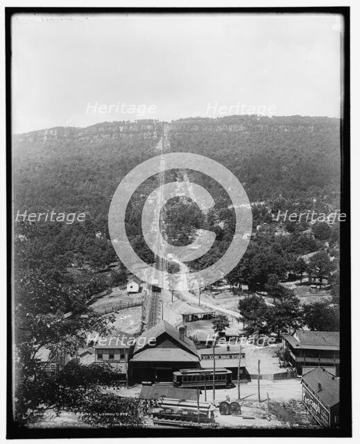 The cable incline up Lookout Mt., c1902. Creator: William H. Jackson.