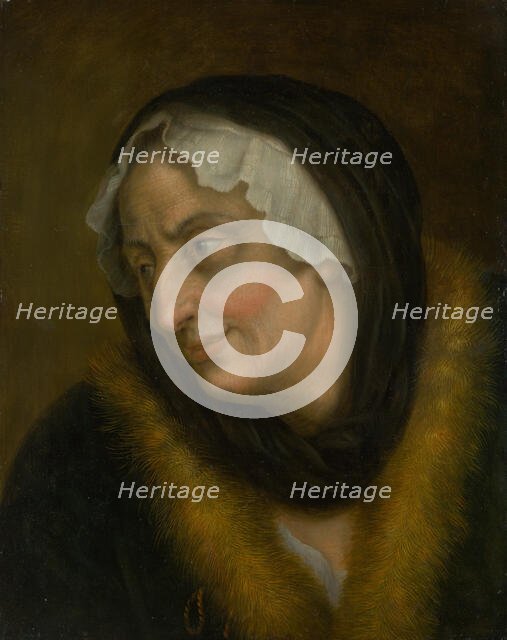 Old Woman's Head, 1720-1730. Creator: Balthasar Denner.