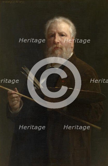 Self Portrait, 1895. Creator: William-Adolphe Bouguereau.