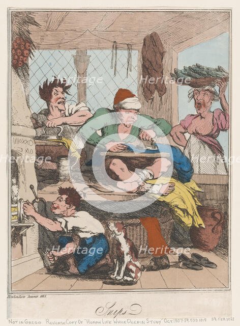 Snips, 1815., 1815. Creator: Thomas Rowlandson.