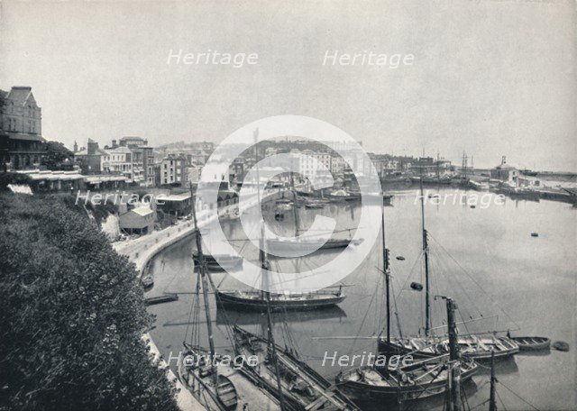 'Ramsgate - The Harbour', 1895. Artist: Unknown.