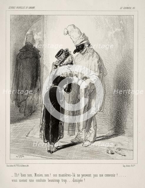 Carnaval. Creator: Paul Gavarni (French, 1804-1866).