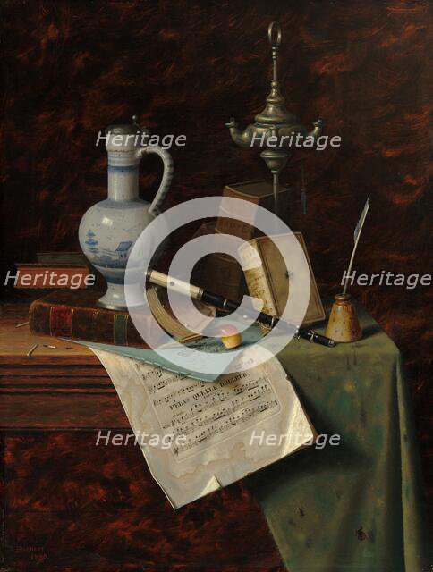 My Gems, 1888. Creator: William Michael Harnett.