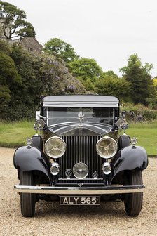 1933 Rolls Royce Phantom II Sedanca de Ville by Barker. Creator: Unknown.