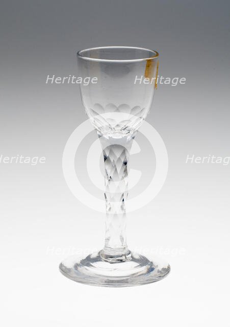 Wine Glass, England, c. 1740. Creator: Unknown.
