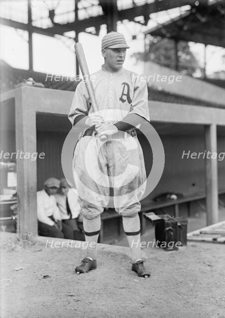 Jimmy Walsh, Philadelphia Al (Baseball), 1913. Creator: Harris & Ewing.