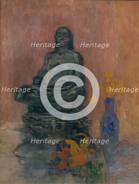 A Hindu God, 1900s. Artist: Sapunov, Nikolai Nikolayevich (1880-1912)