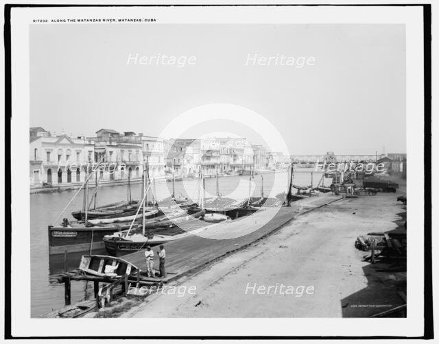 Along the Matanzas River, Matanzas, Cuba, c1904. Creator: Unknown.