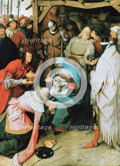 'The Adoration of the Kings', 1564. Artist: Pieter Bruegel the Elder