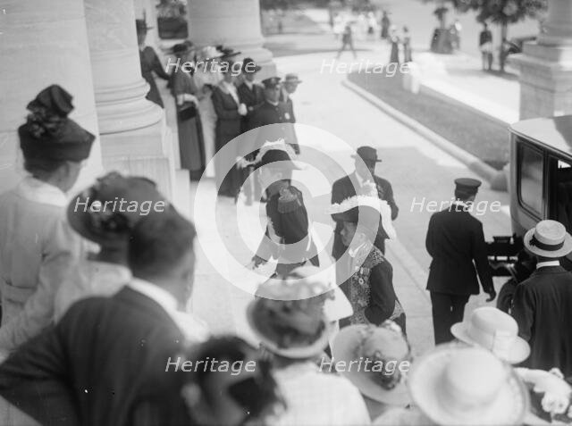 Services For Chinese Minister at Memorial Continental Hall, 1916.  Creator: Harris & Ewing.