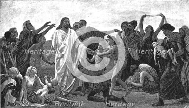 ''Pictures of the Year VIII, By the Sea of Galilee', 1888. Creator: Frederick Goodall.