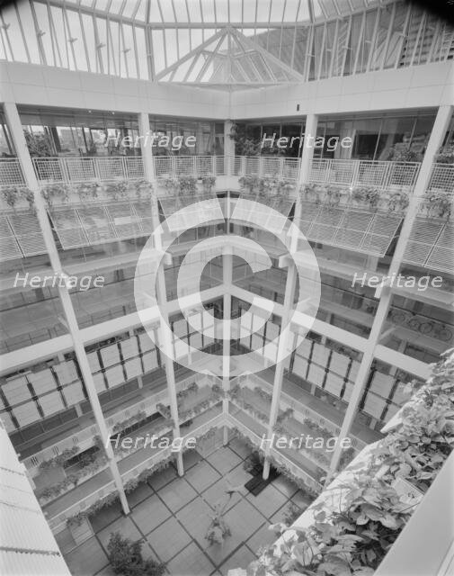 1 Finsbury Avenue, Broadgate, City of London, 03/09/1984. Creator: John Laing plc.