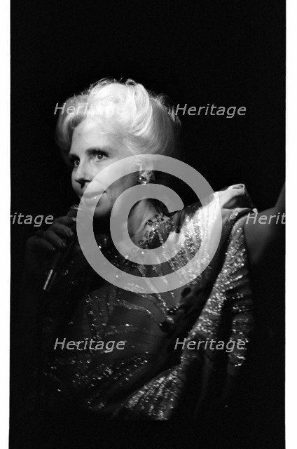 Marion Montgomery, Ronnie Scott's, Soho, London, 1987. Artist: Brian O'Connor.