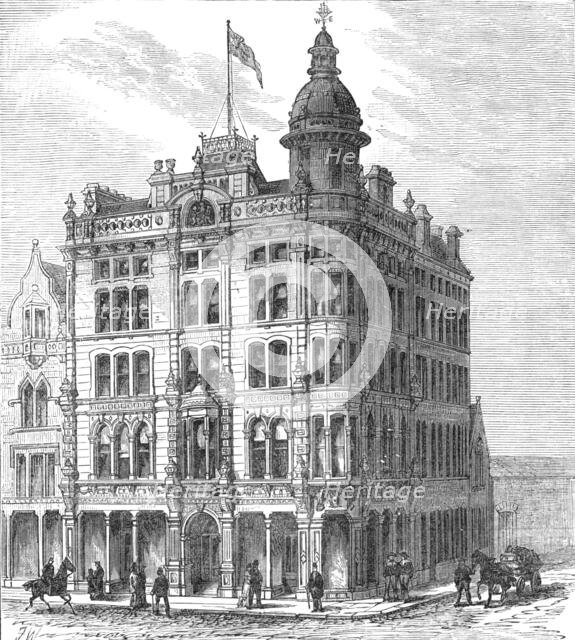 The new Sailors' Home, Dundee, 1881. Creator: Unknown.