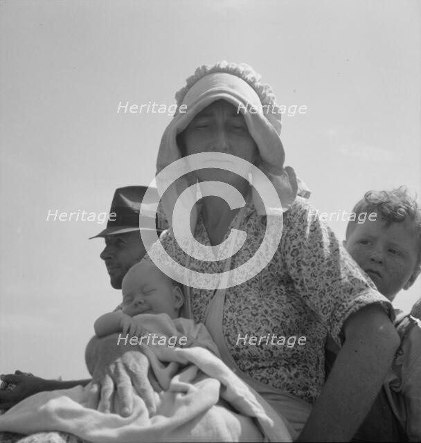 Sharecropper family near Hazlehurst, Georgia, 1937. Creator: Dorothea Lange.
