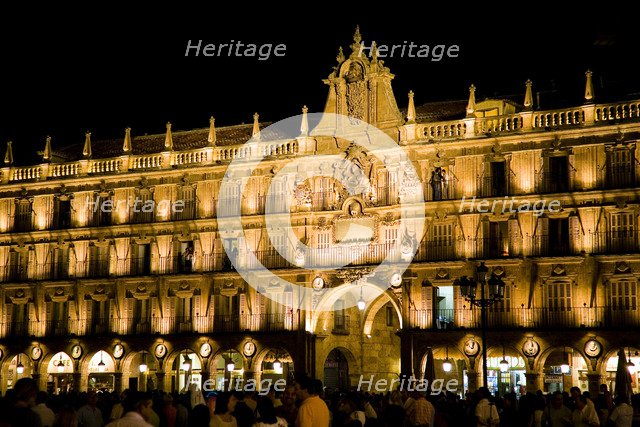 The Plaza Mayor, Salamanca, Spain, 2007. Artist: Samuel Magal