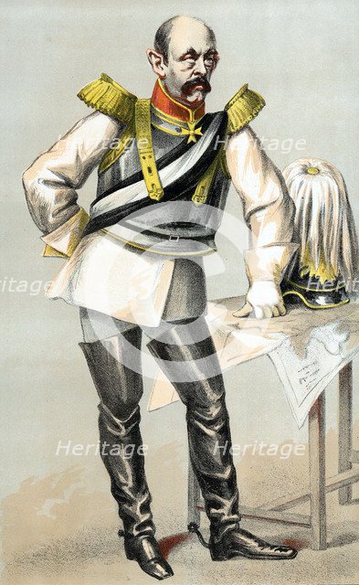 Count Otto von Bismarck, Prusso-German statesman, 1870. Artist: Unknown