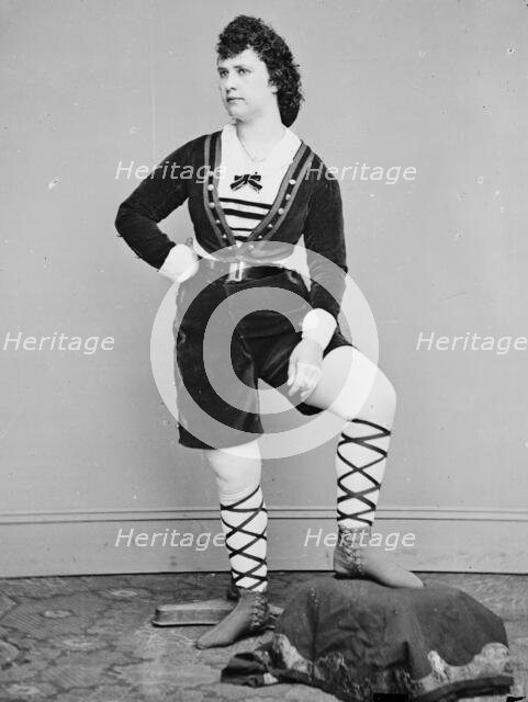 Laura Le Clair, between 1855 and 1865. Creator: Unknown.