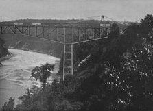 'The Niagara Cantaliver Bridge', 19th century. Artist: Unknown.