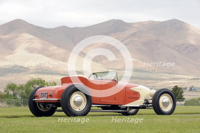 Ford Model T track roadster 1925 . Artist: Simon Clay.