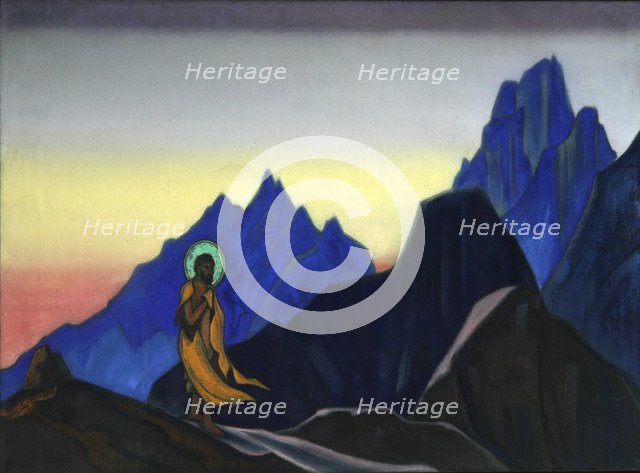 Bhagavan', 1943. Creator: Roerich, Nicholas (1874-1947).