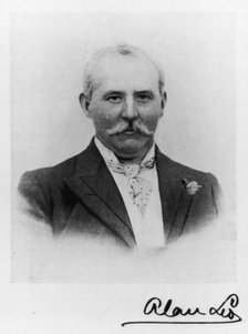 Portrait of Alan Leo, (c1895?). Creator: Unknown.