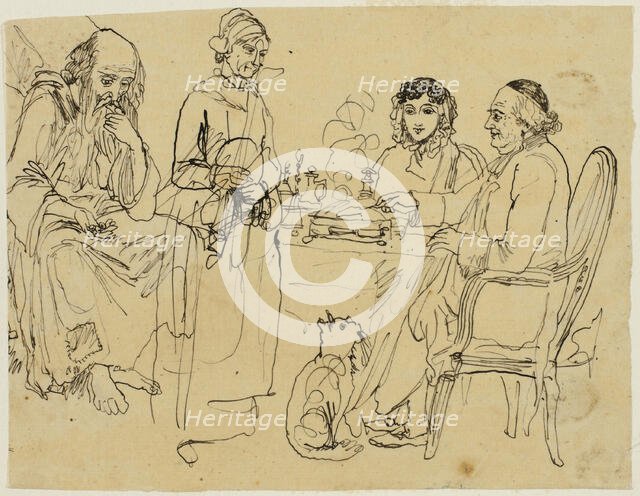 Alms to the Poor, n.d. Creator: Rodolphe Bresdin.