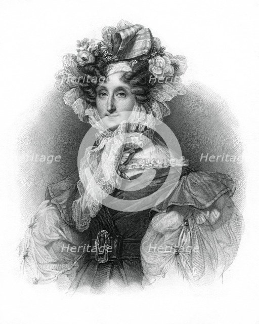 Maria Amalia of the Two Sicilies, 19th century. Artist: Unknown