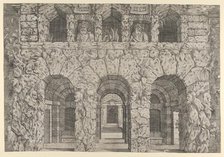 A Grotto, ca. 1545.  Creator: Antonio Fantuzzi.