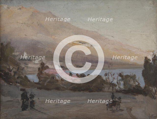 Yalta (Spring), 1906. Creator: Jan Ciaglinski.