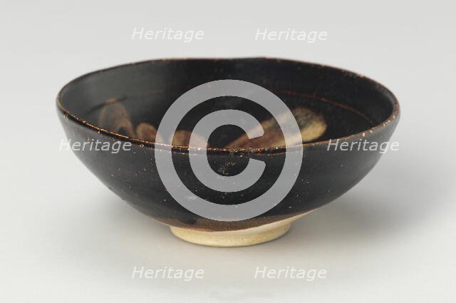 Bowl with Calligraphic Strokes, Southern Song or Yuan dynasty, c. 12th/14th century. Creator: Unknown.