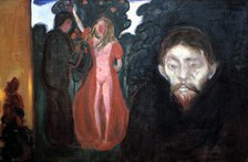 'Jealousy', 1895. Artist: Edvard Munch