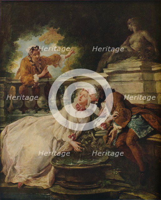 'The Alarm, La Gouvernante Fidele', 1723. Artist: Jean Francois de Troy.