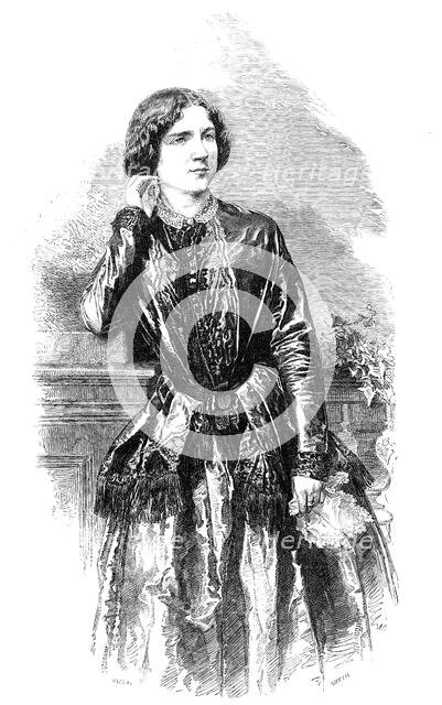 Mdlle. Jenny Lind...before her departure for America..., 1850. Creator: Unknown.