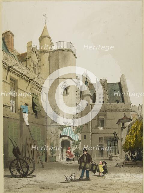 Picturesque Architecture in Paris, Ghent, Antwerp, Touen, etc., 1839. Creator: Thomas Shotter Boys.
