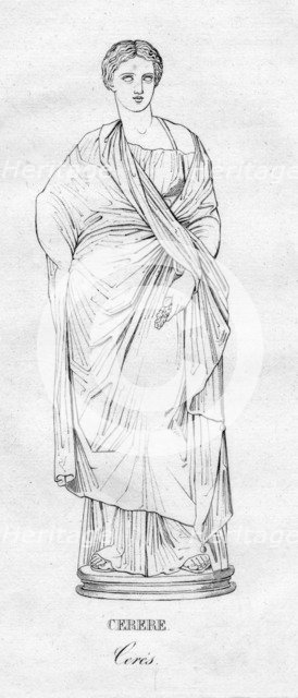 'Ceres (Cerés)', c1850. Artist: Unknown.