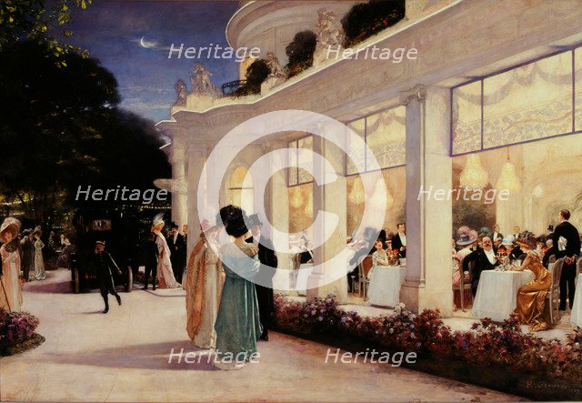 An evening at Pré Catelan.