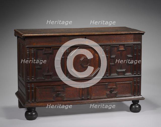 Chest, c. 1700. Creator: Unknown.